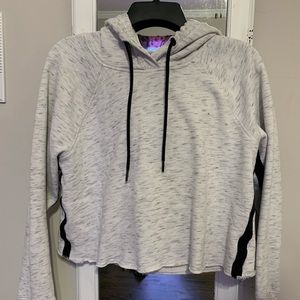 Calvin Klein cropped sweatshirt hoodie